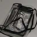 5 Pack Clear Dust Bags For Handbags,5Sizes Purse Storage Organizers, Purse Protector Storage Bag with Zipper and Handle for closet, Hanging Dust Cover Bag for Handbag