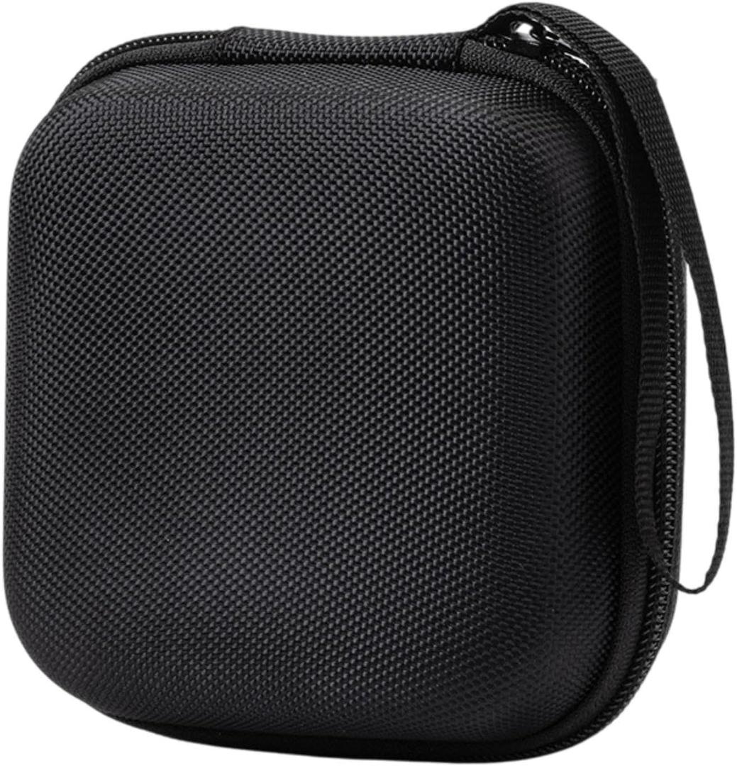 Hard Shell Carrying Case with Zipper, Electronic Organizer Travel USB Cable Accessories Case, EVA Waterproof Storage Bag for Power Bank/Chargers/Mouse/Earphones/Flash Driver, Style B Black