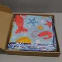 100 Pcs Ocean Dog Bandanas Bulk Pet Bibs Colorful Triangle Pet Ocean Scarf Bandanas for Medium Large Dogs Birthday Summer Beach Holiday Costume Decor