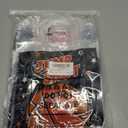 24 Pcs Basketball Clear Goodie Bag with Handles PVC Sport Theme Candy Treat Bags Bulk for Sports Team Gifts Birthday Party Favors, 8 x 8 x 3.15 Inches