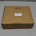 Jenaai 6 Pcs Velvet Glitter Christmas Tree Ornaments Set 3.15 Inch 3 Style Flocked Christmas Balls Ornaments Xmas Balls Decoration for Xmas Tree Decorative Party Wedding(Dark Brown)