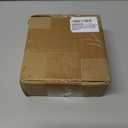 Rocaris 8 Pcs 5 X 5 X 1/4 Inch A36 Steel Plate Hot Rolled, Steel Base with 4 Holes Metal Square for Construction Boards, Structure Support, Weldable Square and Industrial