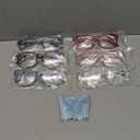 CCVOO Mix & Match Reading Glasses for Women - Lightweight, Comfortable Fit, Clear Vision - Blue Light Blocking 4.0