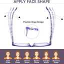Progressive Multifocus Reading Glasses for Women, Blue Light Blocking Ladies Computer Readers with Spring Hinge, Magnification Strength +2.5