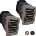 APPERFiT Dash A/C Air Vent Passenger Side (Tan) Compatible with 1999-2007 Chevrolet Chevy Avalanche Silverado Tahoe Suburban/GMC Sierra Yukon/Cadillac Escalade Replaces 15169325 74937 (Tan)