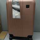 Travelers Club Cosmo Luggage, Rose Gold - 20 Inch, 20-Inch, 1-Piece