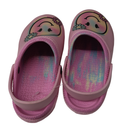 Capelli Childrens Pink Clogs With Smile Design Girls Tie Dye Happy Face Slip On 2
