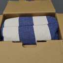 Camping Hammocks for Backyard Hanging Sturdy Garden Comfortable Fabric Hammock Indoor Tree Straps Up to 616lbs Weight Capacity with Travel Bag for Camping Portable Outdoor Patio (Cyan)