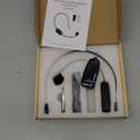 XIAOKOA UHF Wireless Headset Microphone: Cordless Head Mic System, USB-C Charging Microphones, 164ft Range - for Voice Amplifier Speaker Teaching Tour Guides Fitness Instructor