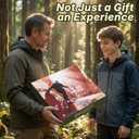 Gifts for Him Her Men Husband Dad Valentines Day - Survival Gear and Equipment 24 in 1, Survival Kits - Cool Fishing Hunting Camping Hiking Anniversary Birthday Gift for Man Teen Boy Boyfriend Women