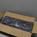 SPACEKEEPER Slim Rolling Storage Cart 4 Tier Bathroom Organizer Cart Mobile Shelving Unit Slide Out Utility Cart for Kitchen, Bthroom, Makeup, Craft, Laundry Narrow Places, Black