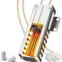 Upgraded DG94-00520A DG94-01441A Gas Oven Igniter for Samsung Oven Igniter Replacement NX58H5600SS NX58H9500WS, NX60A6311SS, NX58J5600SS, NX58R5600SG, Replaces W10918546 PS4241428 for Range Gas Stove