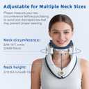 Neck Stretcher Cervical Traction Device - Adjustable Lightweight Neck Support Brace for Cervical Spine Decompression,Pain Relief Neck Decompression Tension Relief, FSA Eligible HSA Eligible