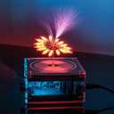 Music Tesla Coil Arc Plasma Coil Desktop Toy Divvlur Science Education kit Model TS10-001