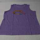 Womens Lesbian Pride Tank Top Say Gay Rainbow Graphic Sleeveless Shirt Casual LGBT Pride Month Top Vest, XL