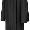 CLERKMANS Unisex Adult Matte Graduation Gown, Choir Robe 48XL