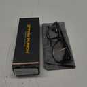 grinderPUNCH High Magnification Power Readers Reading Glasses 1.00-6.00 (Black)