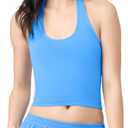Florence by Mills Women's Gym Later Collection Sporty Terry Halter Top (Regatta, Small)