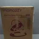 Momcozy 2-in-1 Electric Baby Swing, Dual-Arm Support System & Parent-Inspired Motions, Convertible to Toddler Seat up to 66 lbs, Adjustable Height, Lightweight, Khaki