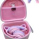 Xanad Bag for Children Headphones with Cat Ear Pink