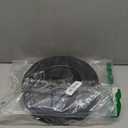 Portable Collapsible Stool - Adults Heavy Duty 300 lbs - Telescoping Foldable (Black)