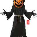 Morph Pumpkin Costume Kids, Pumpkin Grim Reaper Costume Kid, Halloween Costumes For Kids, Scary Halloween Costumes For Boys (7-9 Years)