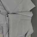 BYDOLL Table Cloth Round 70 Inch Tablecloth Fits Max60 Inch Diameter Top, Silver Gray Washable Outdoor Winkle and Stain Resistant Spillproof Polyester Tablecloths for Round Tables Party Cover