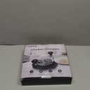 10" Pro Chicken Shredder Tool Twist Large for Kitchen, BPA-Free Food-Safe Meat Grinder, Visible Chicken Breast Meat Shredder with Strong Anti-Slip Bottom & Ergonomic Handle, Black