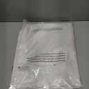 ALYVIA SPRING Stall Fabric Shower Curtain Liner Waterproof - 36" x 72", Soft & Lightweight Small Shower Curtain with Magnets for Narrow Stall Size, Machine Washable - 36x72, White