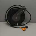 Giraffe Tools Pressure Washer Hose Reel with 60ft Replaceable Hose, Power Washer Retractable Hose Reel, Heavy Duty, Wall/Floor Mounted, 4000 PSI