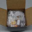 Hiawbon 31PCS Miniature Furniture Set, 148 Scale Resin Miniature Accessories and Furniture, Kitchen Bathroom and Living Room Set, Miniature Furniture Kit for Fairy Garden Home Decor