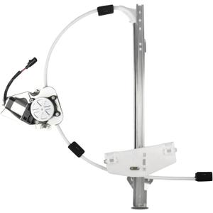 Front Driver Side Power Window Regulator with Motor Assembly Replacement for Je-ep Liberty KJ 2002 2003 2004 2005 2006, Left, 741-526