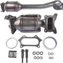 Front Rear Catalytic Converter Set Replacement for Honda CRV 2.4L 2010 2011 745478544CV11