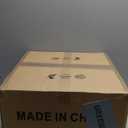 20" Gold Fandelier Ceiling Fan with Light, Caged Flower Chandelier Ceiling Fans with Lights Remote Control, Mid-Century Modern with 6 Speeds for Bedroom, Nursery (Yellow)