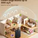 Waterless Essential Oil Diffuser 3000 Sq.Ft Coverage for Large Home Hotel Office, 400ml Cold Air Scent Machine for Aromathrapy, Bluetooth App Control, Quiet Aroma Diffuser Wall Amount