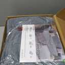 Sectional Couch Covers, 2 Pieces Chenille Sofa Cover L Shaped Couch Cover Blanket for Dogs Washable Sofa Slipcovers Pet Furniture Protector (X-Large: 71" x 110" + 71" x 118", Dark Gray)