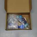 Space Cake Toppers Outer Space Astronaut Figurines Rocket Balls for Space Theme Birthday Supplies (Clay)