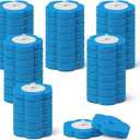 Disposable Toilet Brush for Bathroom Cleaning, Deep Cleaning Toilet Bowl Cleaner with Replaceable Heads, Hygienic Storage Design,House Warming Gifts New Home (Replacement Heads - 24pcs Blue)