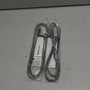 Durcord USB C Charger Cable, 2Pack 6ft Fast Charging 6Ft USB Type C Cord Cable, 6 Foot Type C Charger Premium Nylon Braided USB Cable Compatible with iPhone 15 Pro/Plust/Max-Silver