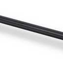 TUNNY 10 Pack Classic Solid Cabinet Handles-6.3"/160mm Screw Spacing Matte Black Furniture Hardware Handles for Bathroom Dresser Kitchen Cabinets Bedroom Cabinet Pulls