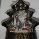 Christmas Snow Globe Lantern Water Glittering Santa's List with Music& Timer, USB Lined/Battery Operated Lighted Lantern for Christmas Festival Decoration Gifts