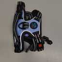 PHOEPET No Pull Dog Harness Reflective Adjustable Vest with a Training Handle, Name ID Pocket, 2 Metal Leash Hooks, 3 Snap Buckles [Easy to Put on & Take Off](XS, Baby Blue)