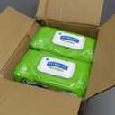 FitRight Personal Cleansing Wipes with Aloe (8x10 inch) 600 Pieces Moisturizing Body Wipes for Adults Bathing and Incontinence Cleaning Scented Cloth Adult Wipes for Elderly Care