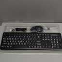 Wireless Keyboard and Mouse Combo, RGB Backlit, Rechargeable & Light Up Letters, Full-Size, Soft Typing, Sleep Mode, 2.4GHz Quiet Keyboard Set for Mac, Windows, Laptop, PC, Trueque (Matte Black)