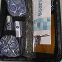 GLADOG Professional 5 in 1 Dog Grooming Scissors Set with Safety Round Tips, Sharp and Heavy-duty Pet Grooming Shears for Cats