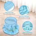 8 Pack 90107/90137 Reusable Dry Filters and 4 Pcs 90585 Foam Sleeve Filter Kit Replacement for Shop Vac 5 Gallon and Above Wet/Dry Vacuum, Part# 9010700, 9013700, 9058500, with 6 Retaining Bands