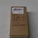 Anti-Theft Doorbell Mount with Ring: 360 Adjustable Angle Wireless Camera Holder No Drill for Apartment Door - 2025 Video Wired Mounting Bracket for Brick Concrete Wall Renter Friendly Home House (Black)