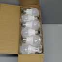 E ENERGETIC LIGHTING Light Bulbs 60 Watt Equivalent Soft White, 8W 800LM, 15000 Hrs E26 Base, A19 2700K Light Bulbs, ETL Listed, Non-Dimmable, 24-Pack