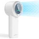 WHATOOK Portable Mini Fan: High Speed Cooling Fan, 10 Hours Battery Life, USB Rechargeable, Small Essentials for Women, Beach Travel, Vacation (White)