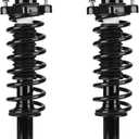 172401 Rear Quick Struts w/Coil Springs for 2007-2016 Jeep Patriot/Compass, 2007-2012 Dodge Caliber (Exc. SRT-4), Shock Absorbers Assemblies Suspension 2006 2008 2009 2010 2011 2013 2014 2015